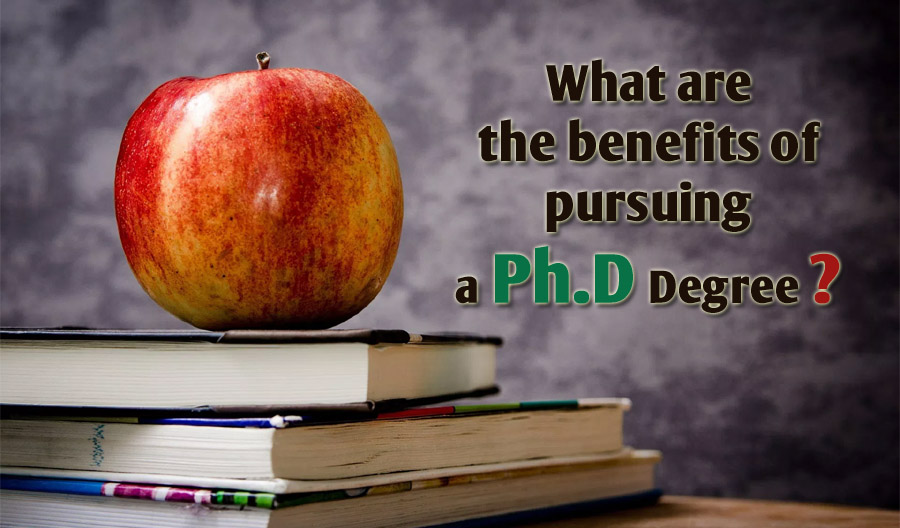 Benefits of pursuing a PhD degree