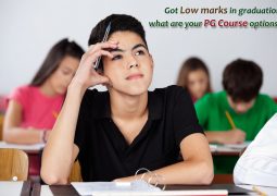 Got Low marks in graduation – what are your PG Course options?