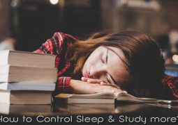 How to Control Sleep & Study more?