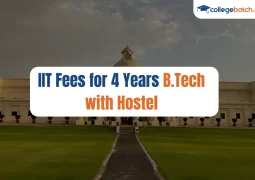 IIT Fees for 4 Years B.Tech with Hostel