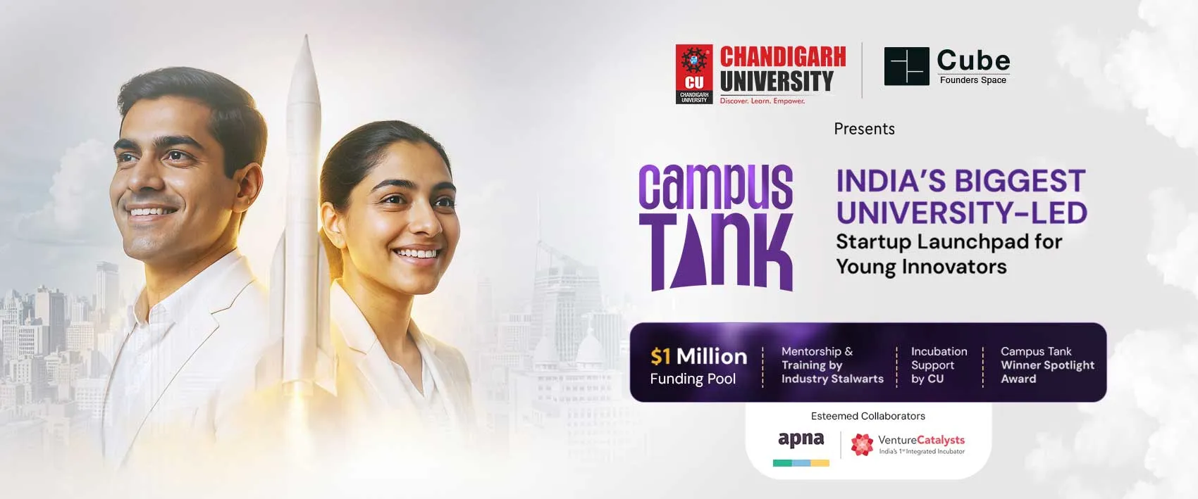 Campus Tank x Chandigarh University