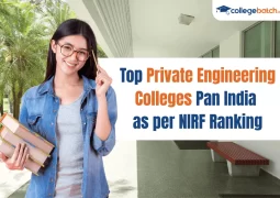 Top Private Engineering Colleges Pan India as per NIRF Ranking