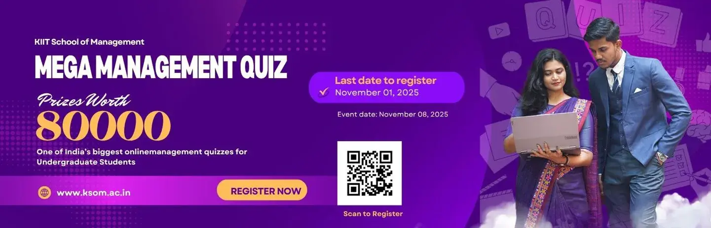 KSOM Bhubaneswar Mega Management Quiz 2025