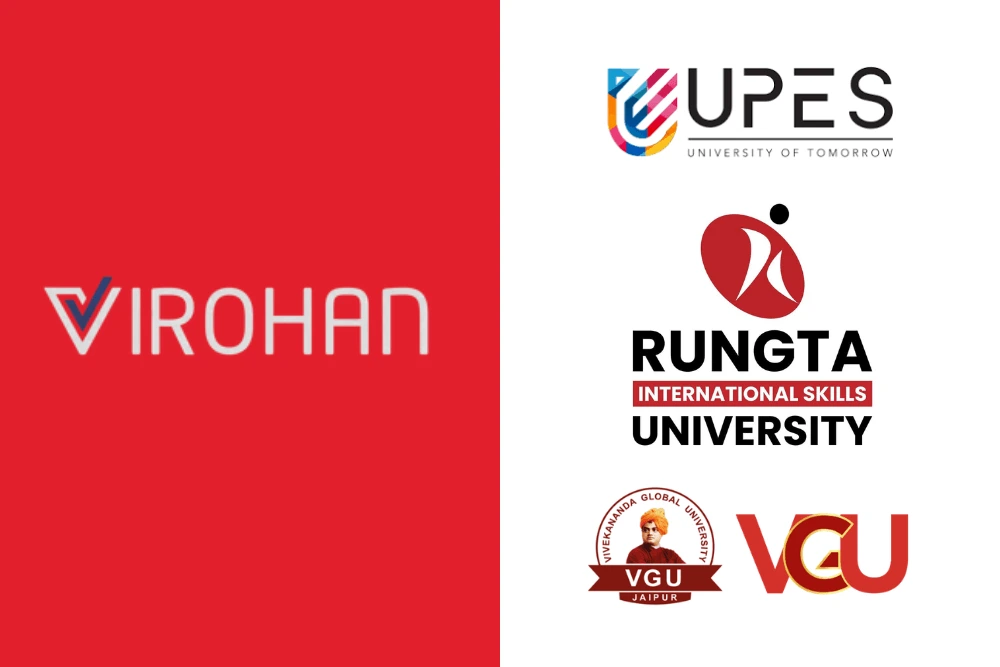 Virohan Partners with UPES, RISU & VGU to Expand Healthcare Education