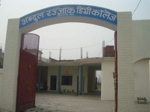 Abdul Razak Degree College, Jyotiba Phule Nagar