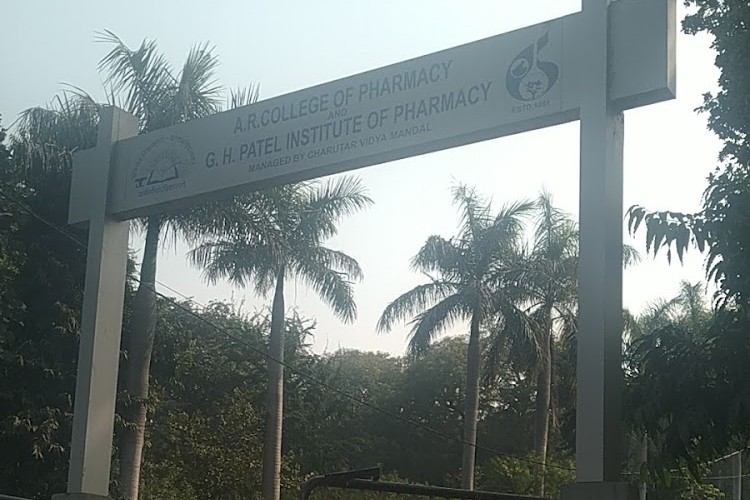 AR College of Pharmacy and GH Patel Institute of Pharmacy, Vallabh Vidyanagar