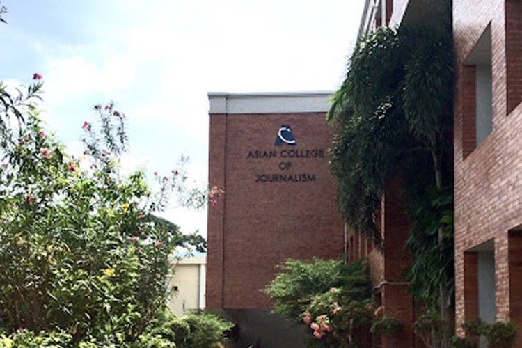 Asian College of Journalism, Chennai