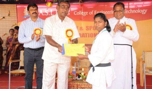 A.S.L. Pauls College of Engineering & Technology Kinathukkadavu, Coimbatore