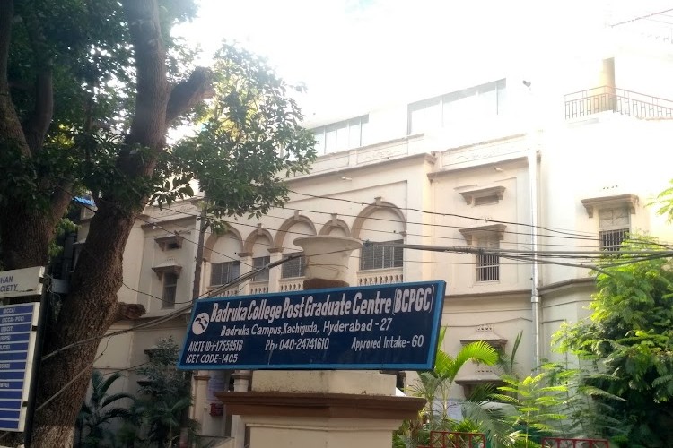 Badruka College Post Graduate Centre, Hyderabad