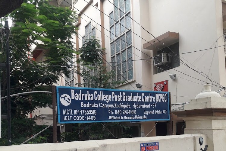 Badruka College Post Graduate Centre, Hyderabad