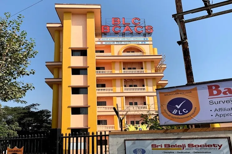 Balaji Law College, Pune