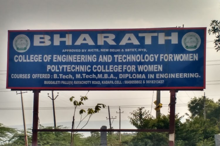 Bharath College of Engineering & Technology for Women, Kadapa