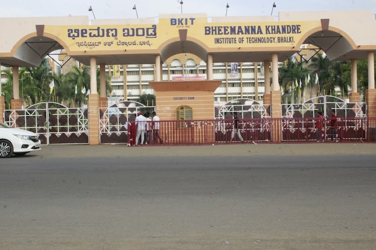 Bheemanna Khandre Institute of Technology, Bhalki