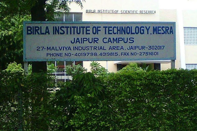 Birla Institute of Technology, Jaipur