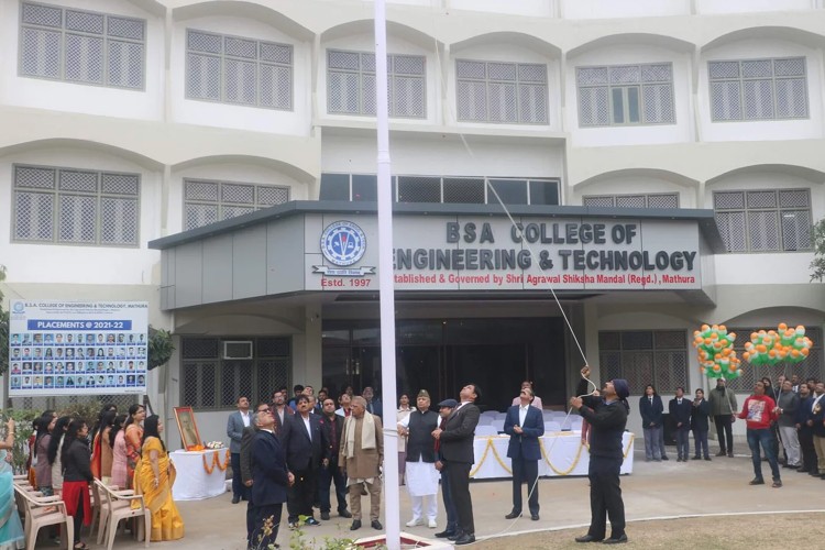 BSA College of Engineering and Technology, Mathura