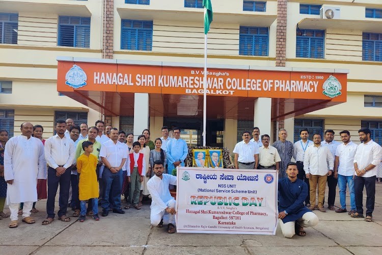 BVV Sangha's Hangal Shri Kumareshwar College of Pharmacy, Bagalkot