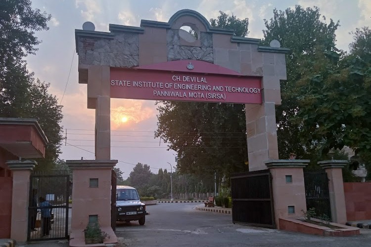 Ch. Devi Lal State Institute of Engineering & Technology, Sirsa