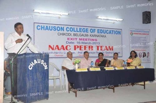 Chauson College of Education, Belgaum