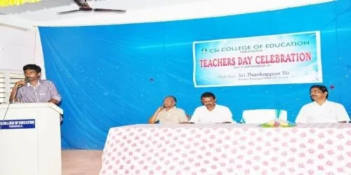 CSI College of Education Parassala, Thiruvananthapuram