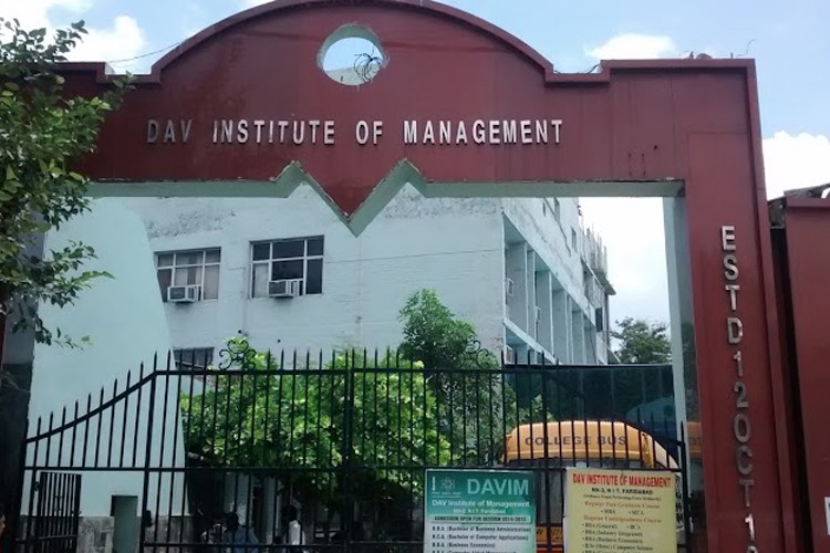 DAV Institute of Management, Faridabad