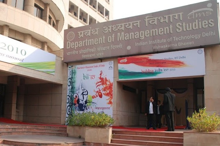 Department of Management Studies IIT Delhi, New Delhi