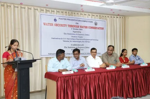 Dr. D. Y. Patil College of Agricultural Engineering and Technology Talsande, Kolhapur