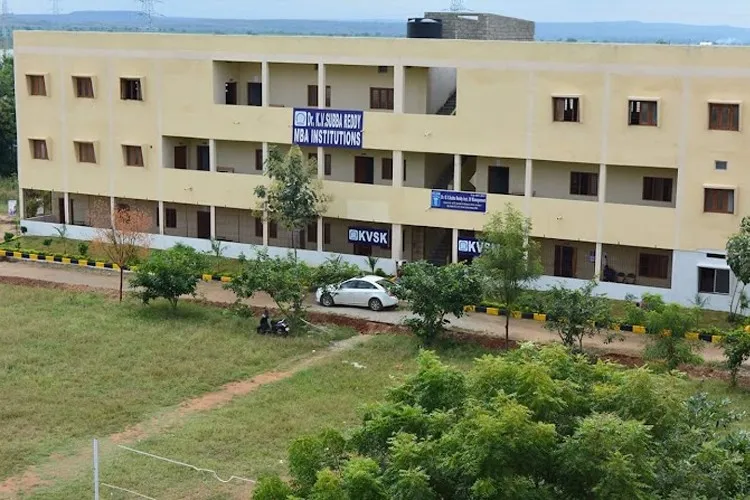 Dr. K. V. Subba Reddy School of Business Management, Kurnool