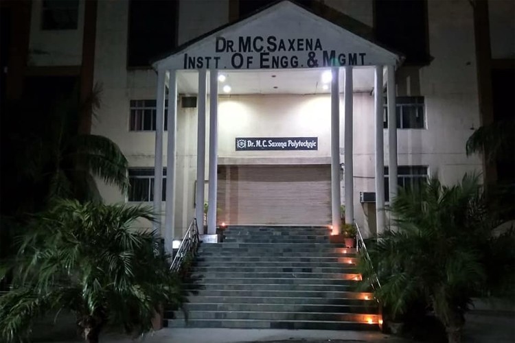 Dr MC Saxena College of Engineering and Technology, Lucknow