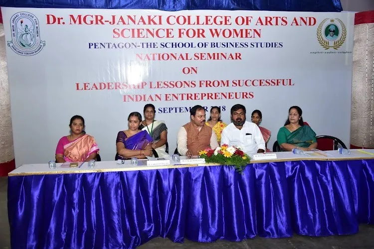 Dr. MGR Janaki College of Arts and Science for Women, Chennai