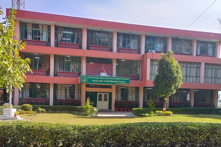 Dr YS Parmar University of Horticulture and Forestry, Solan
