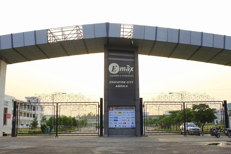 EMax School of Engineering and Applied Research, Ambala