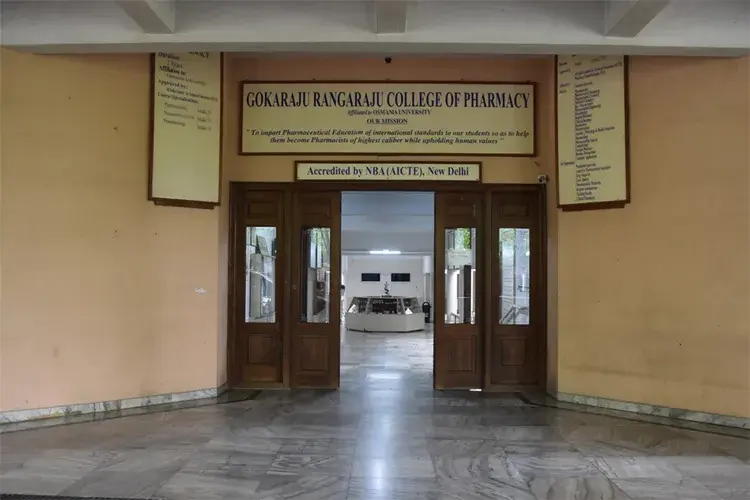 Gokaraju Rangaraju College of Pharmacy, Hyderabad