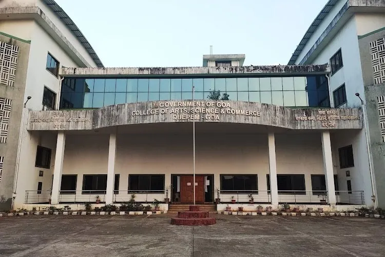 Government College of Art,s Science and Commerce Quepem, South Goa