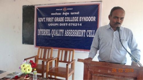 Government First Grade College Byndoor, Udupi
