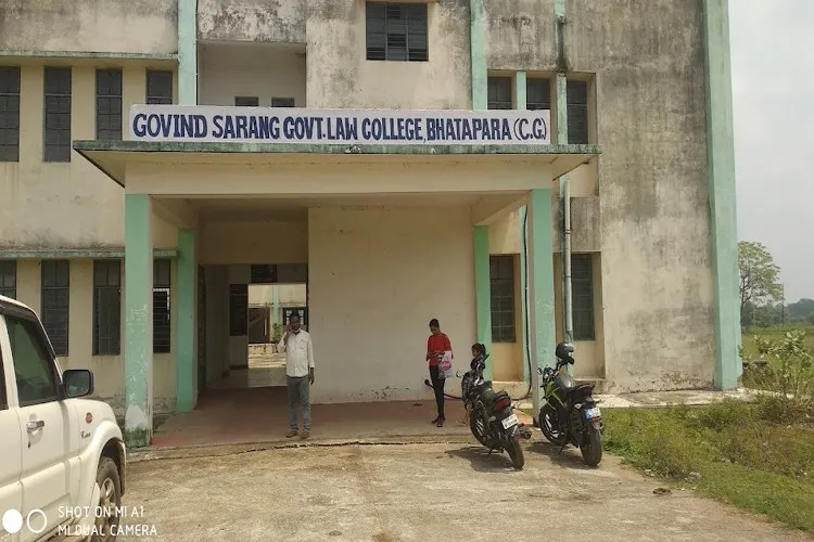 Govind Sarang Government Law College Bhatapara, Baloda