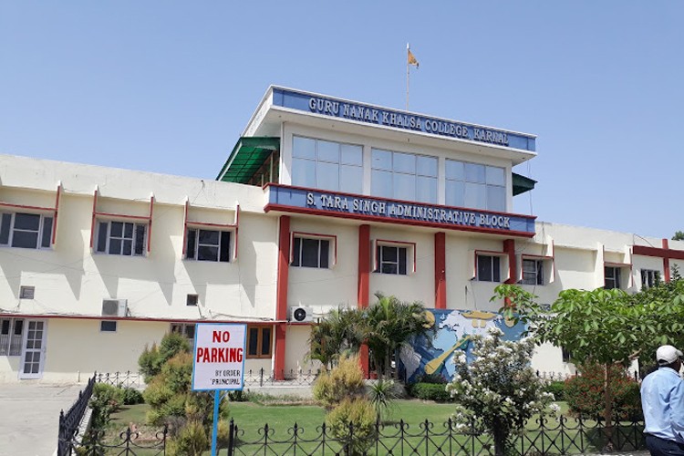 Guru Nanak Khalsa College, Karnal