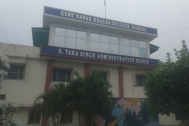 Guru Nanak Khalsa College, Karnal