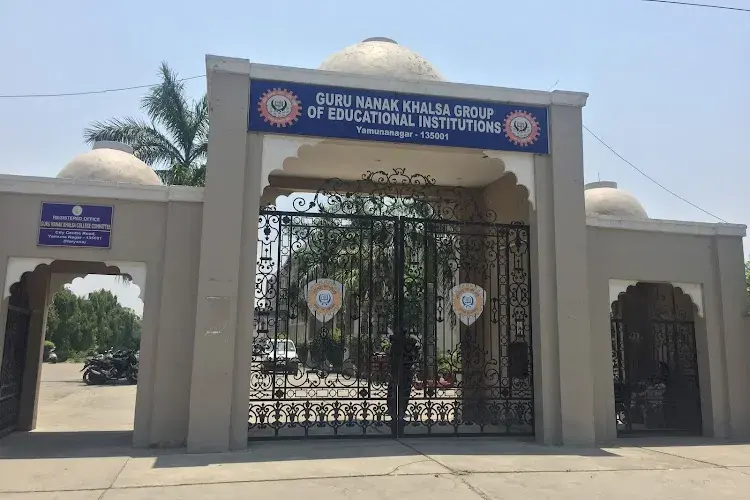 Guru Nanak Khalsa Group of Educational Institutions, Yamuna Nagar