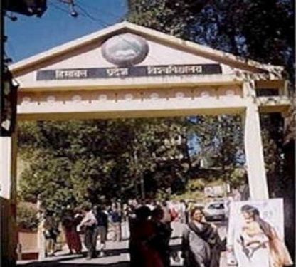 Himachal Pradesh University, Shimla