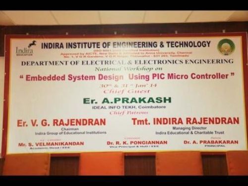 Indira Institute of Engineering and Technology, Thiruvallur