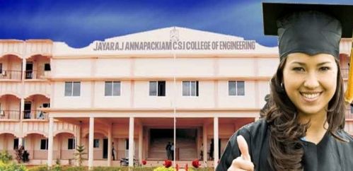 Jayaraj Annapackiam CSI College of Engineering, Thoothukudi