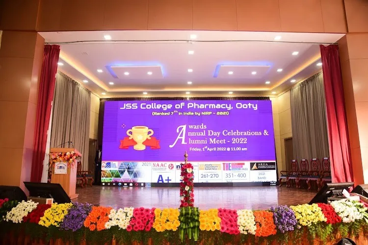 JSS College of Pharmacy, Ooty