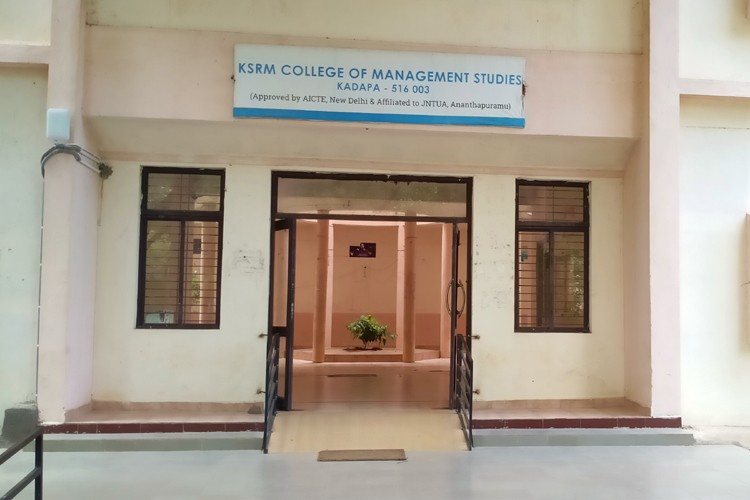 KSRM College of Management Studies, Kadapa