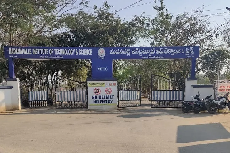 Madanapalle Institute of Technology & Science, Chittoor
