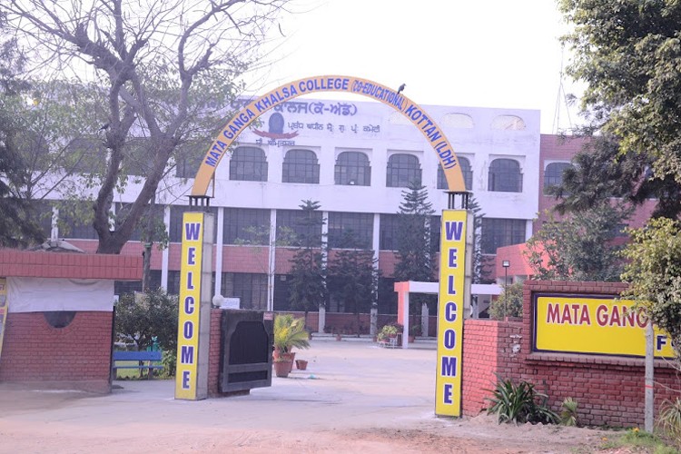 Mata Ganga Khalsa College for Girls, Ludhiana