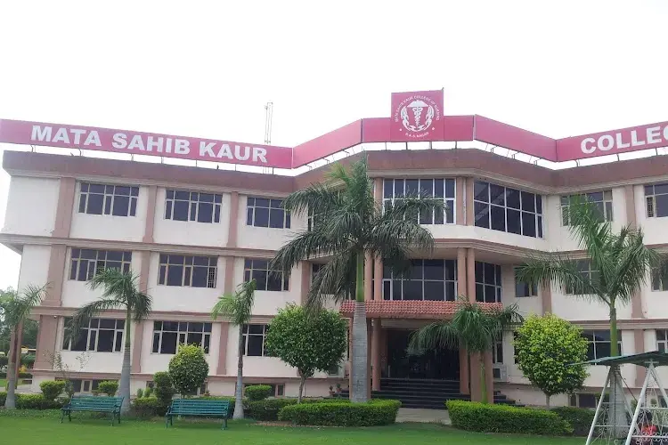 Mata Sahib Kaur College of Nursing Balongi, Mohali