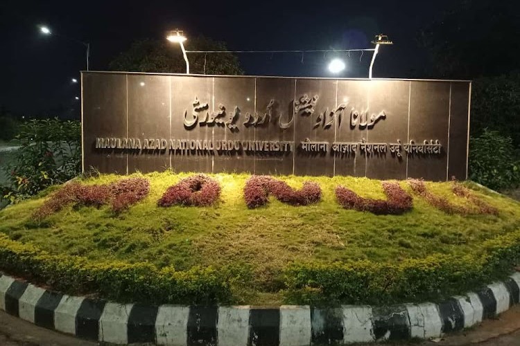 Maulana Azad National Urdu University, Hyderabad