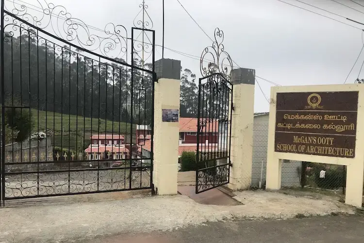 Mcgan's Ooty School of Architecture, Ooty