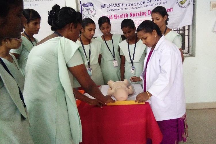 Meenakshi College of Nursing, Maher University, Chennai