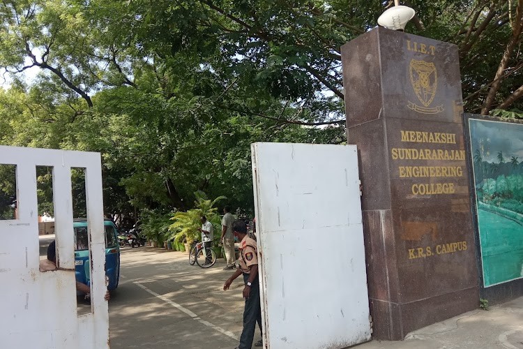 Meenakshi Sundararajan Engineering College, Chennai